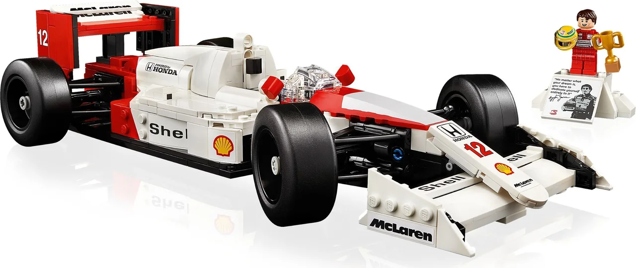 McLaren MP4/4 en Ayrton Senna LEGO-set afbeelding 2