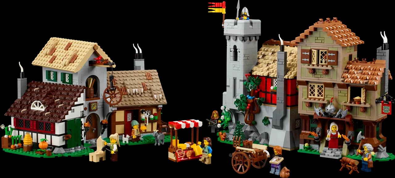 Medieval Town Square LEGO-set