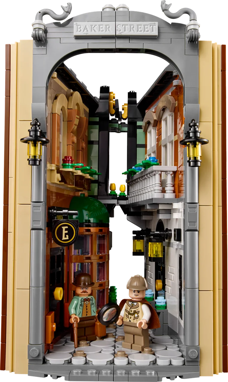 Boekensteun: Sherlock Holmes LEGO-set
