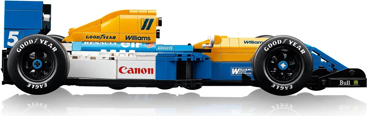 Williams Racing FW14B en Nigel Mansell LEGO-set afbeelding 2