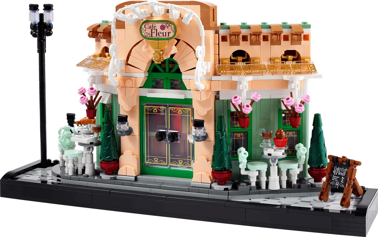 Frans café LEGO-set
