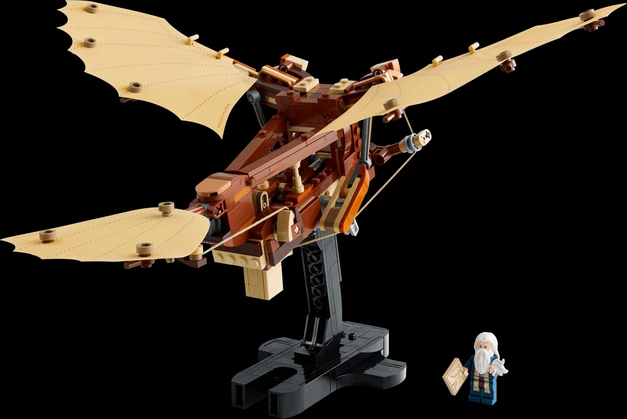 De vliegmachine van Leonardo da Vinci LEGO-set