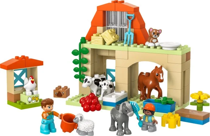 Dieren verzorgen op de boerderij LEGO-set afbeelding 2