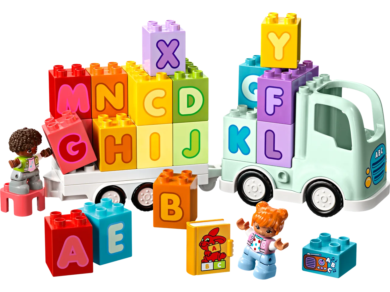 Alfabetvrachtwagen LEGO-set