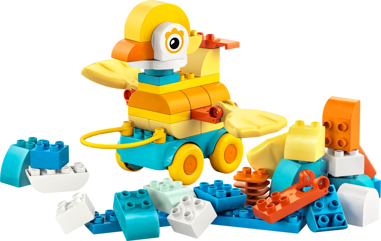 3-in-1 dieren op wielen LEGO-set