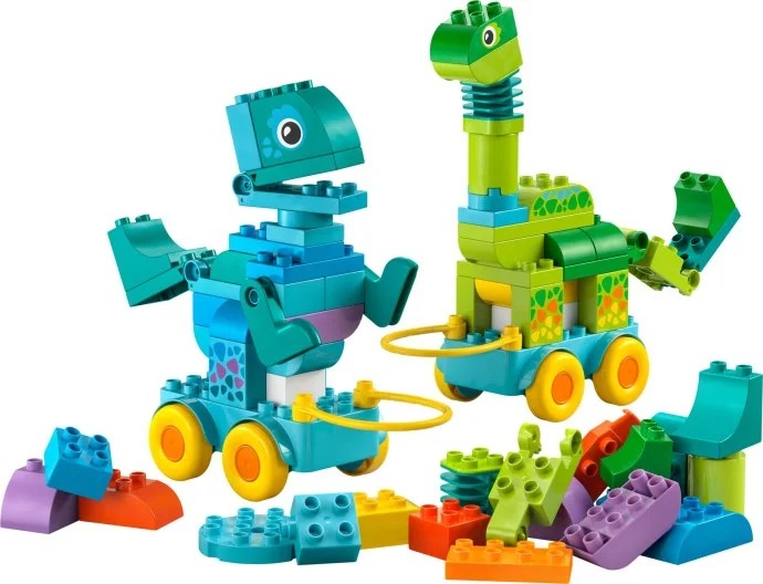 3-in-1 dinosaurussen op wielen LEGO-set afbeelding 2