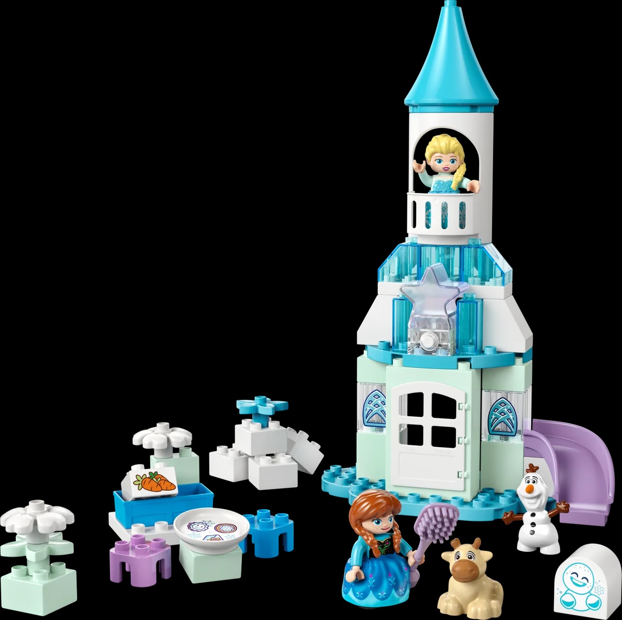 Anna en Elsa's Frozen kasteelfeest LEGO-set