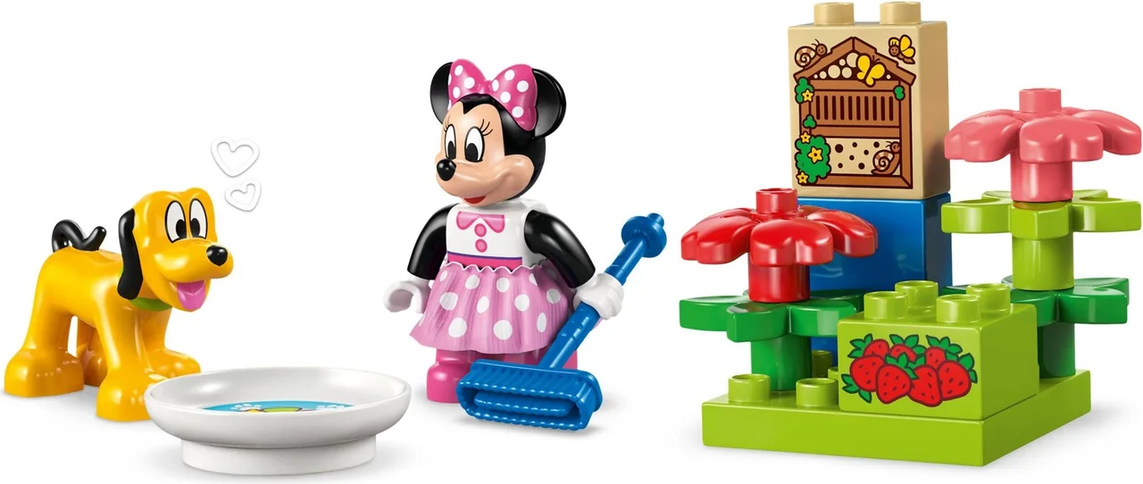 Mickey Mouse clubhuis met Minnie en Pluto LEGO-set afbeelding 2