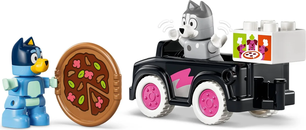 Pizzameisjes met Muffin en Bluey LEGO-set afbeelding 2