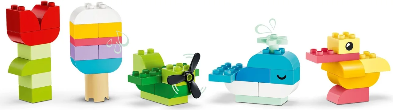 Kleurrijke creatieve doos LEGO-set afbeelding 2