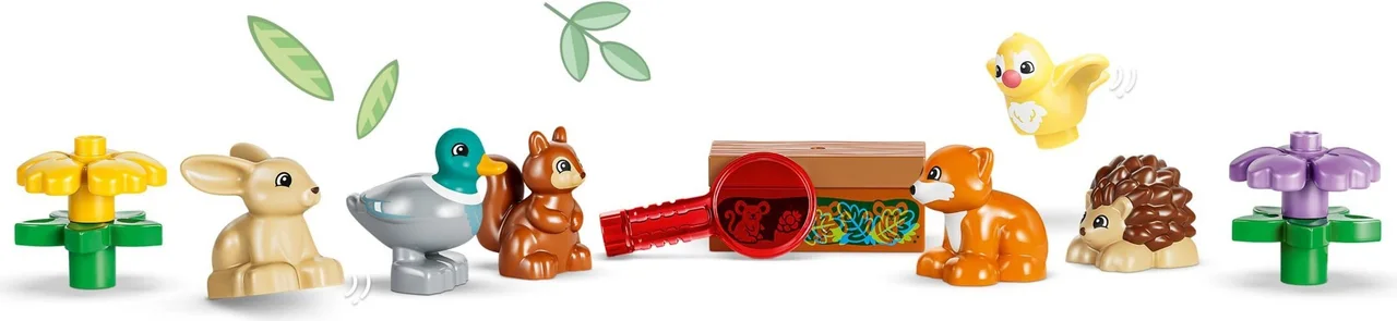 Ontdekkingsbos met wilde dieren LEGO-set afbeelding 2