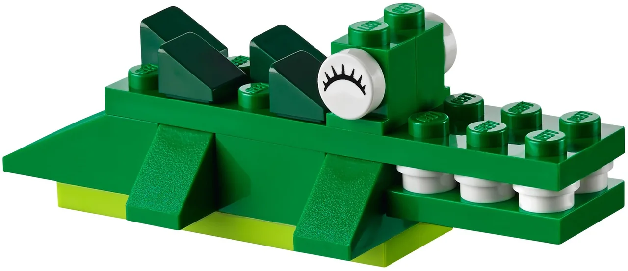 LEGO Classic Creatieve medium opbergdoos LEGO-set afbeelding 2