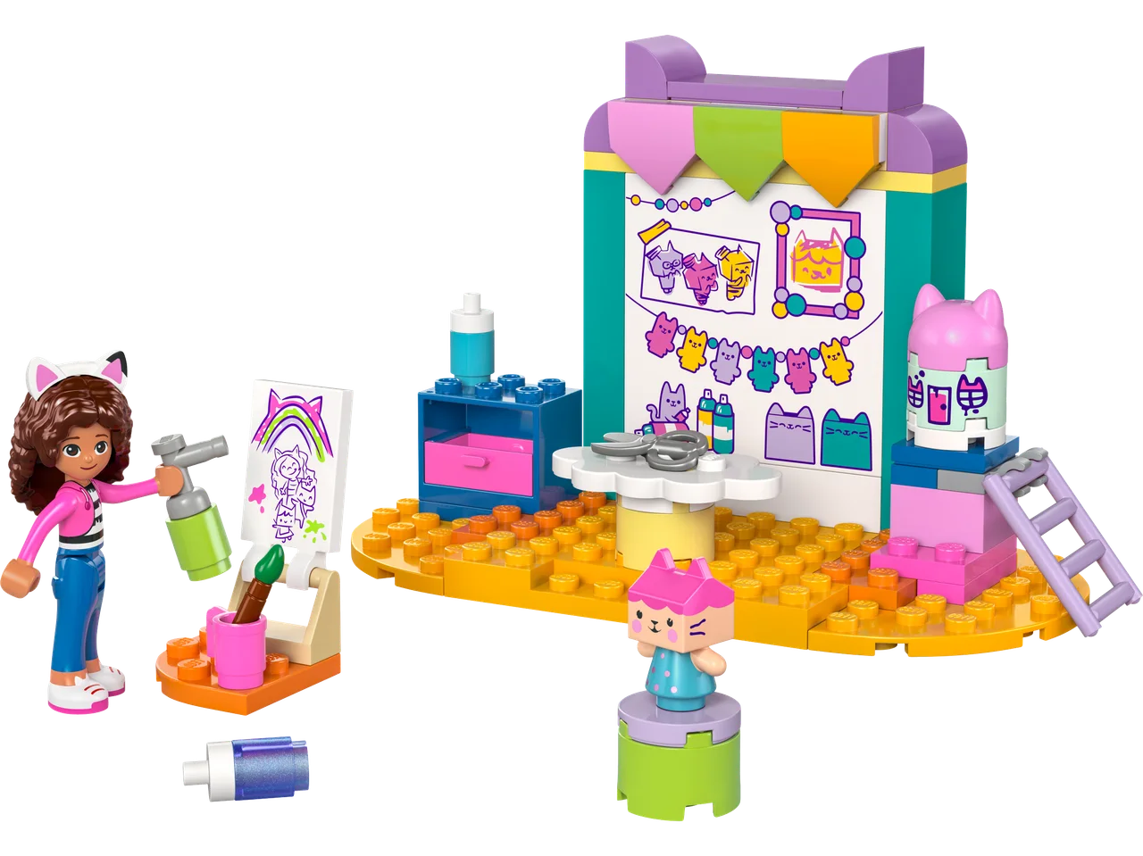 Crafting with Baby Box LEGO-set