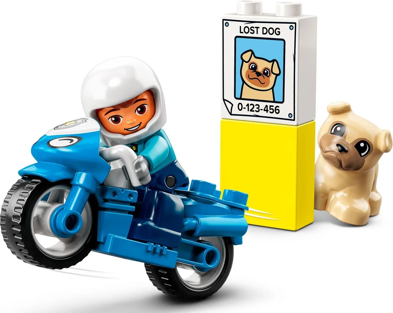 Police Motorcycle LEGO-set afbeelding 2