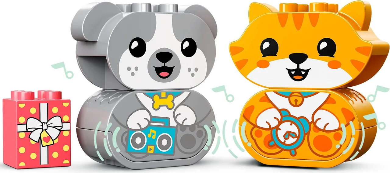 My First Puppy & Kitten With Sounds LEGO-set afbeelding 2