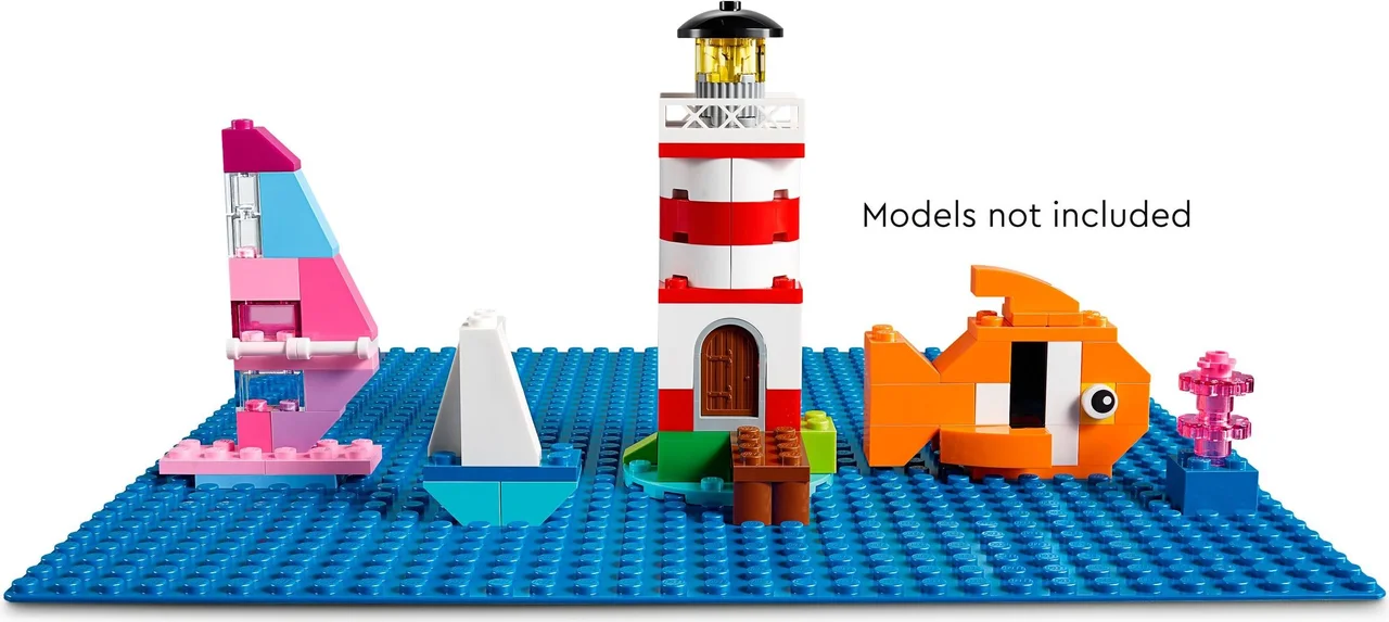 Blauwe bouwplaat LEGO-set afbeelding 2