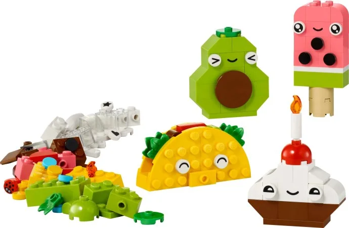 Creatieve etensvriendjes LEGO-set afbeelding 2