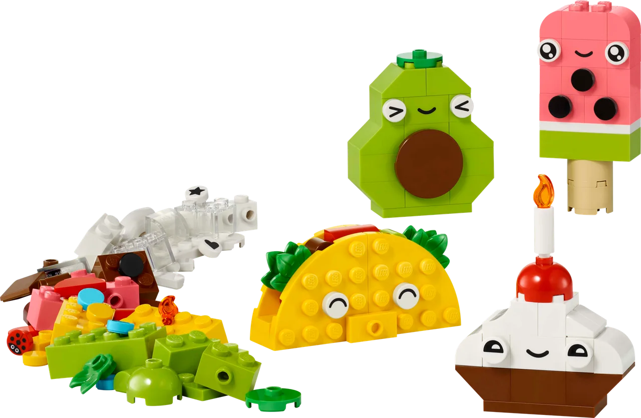 Creatieve etensvriendjes LEGO-set