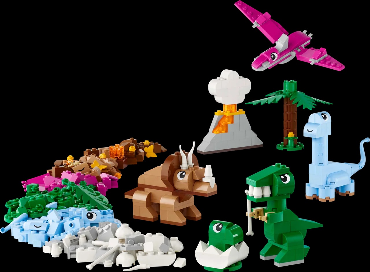 Creatieve dinosaurussen LEGO-set