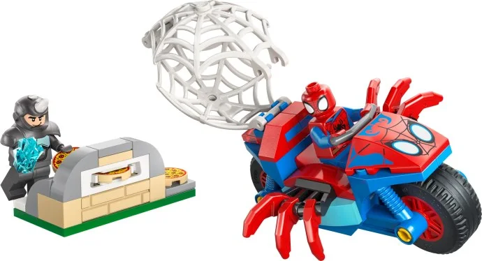 Spidey op zijn motor vs. Rhino LEGO-set afbeelding 2