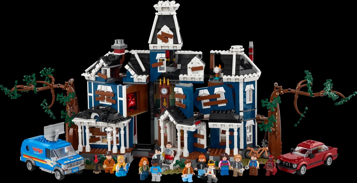 Stranger Things: Het huis van de familie Creel LEGO-set