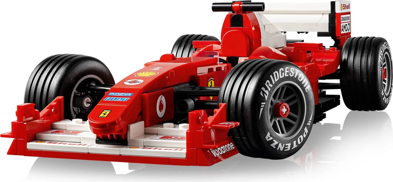Ferrari F2004 en Michael Schumacher LEGO-set afbeelding 2