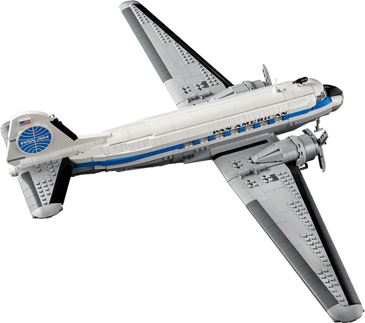 Douglas DC-3 PAN AM passagiersvliegtuig LEGO-set afbeelding 2