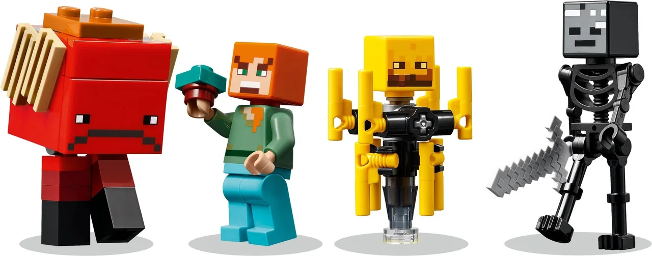 De lavastrijd in de Nether LEGO-set afbeelding 2
