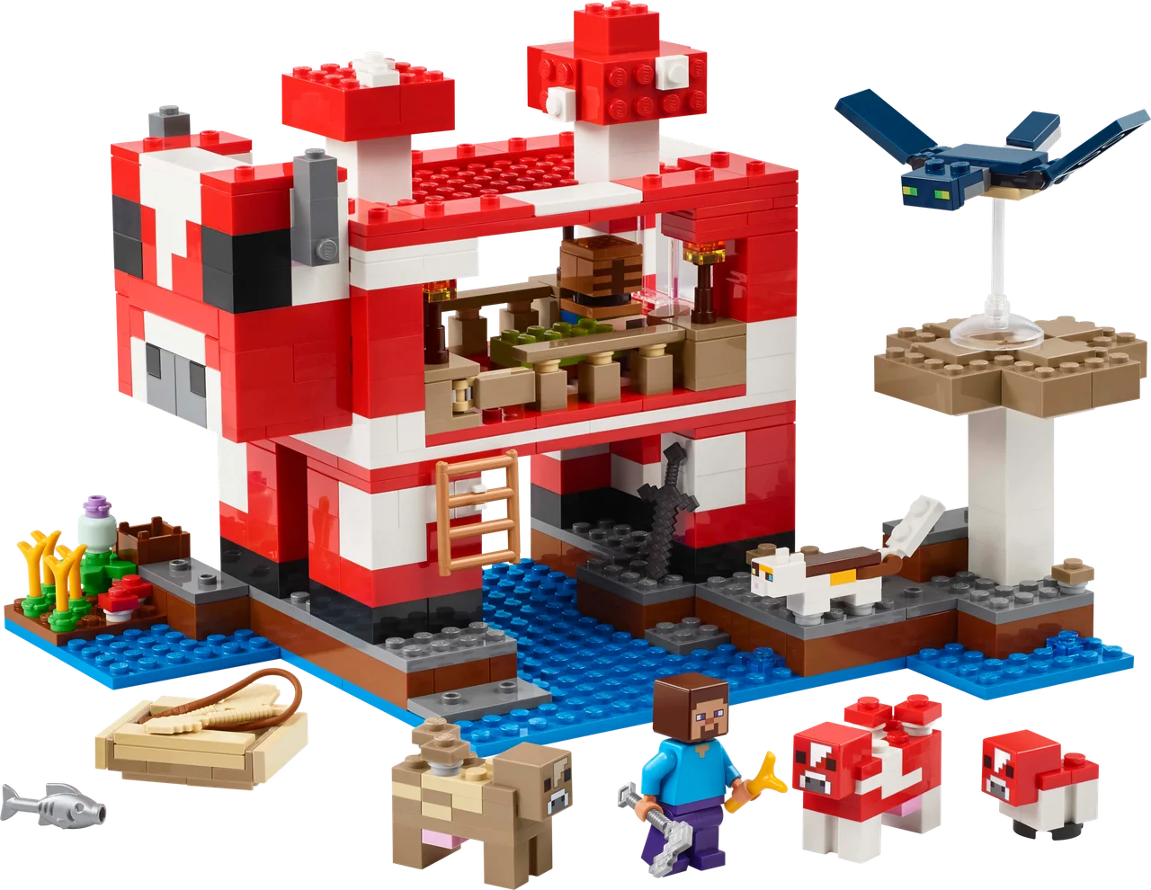 The Mooshroom House LEGO-set