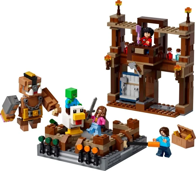 De arena bij het boslandhuis LEGO-set afbeelding 2