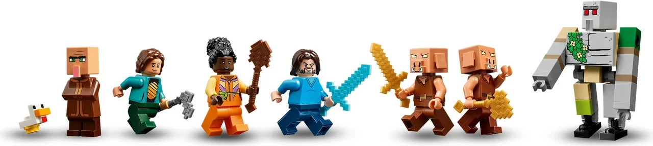 De Ghast-ballon aanval op het dorp LEGO-set afbeelding 2