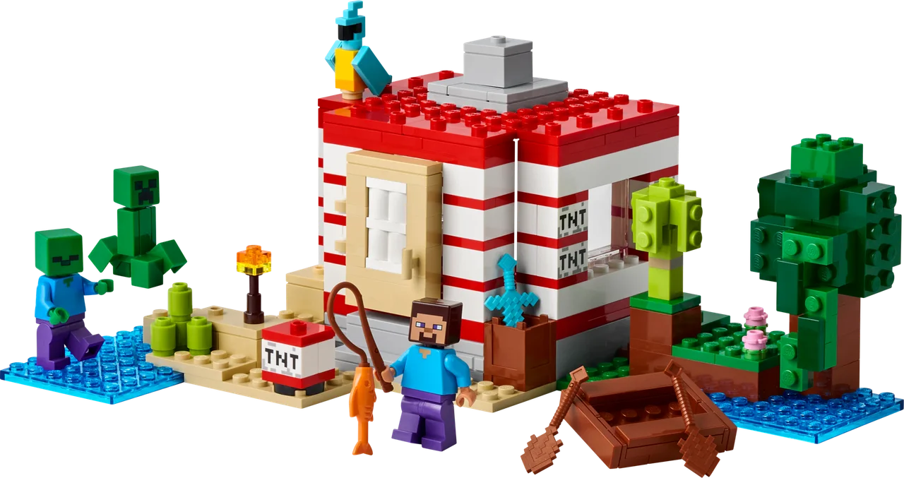 The TNT Jungle House LEGO-set