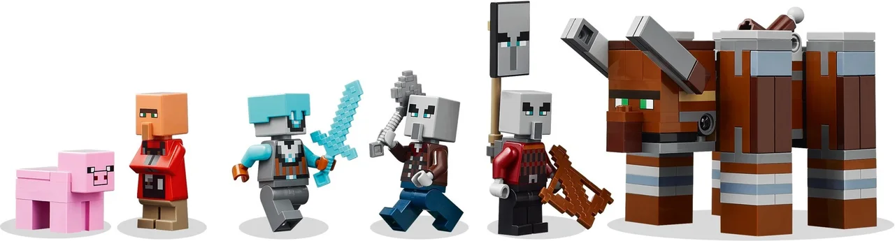 The Pillager Outpost and Ravager LEGO-set afbeelding 2