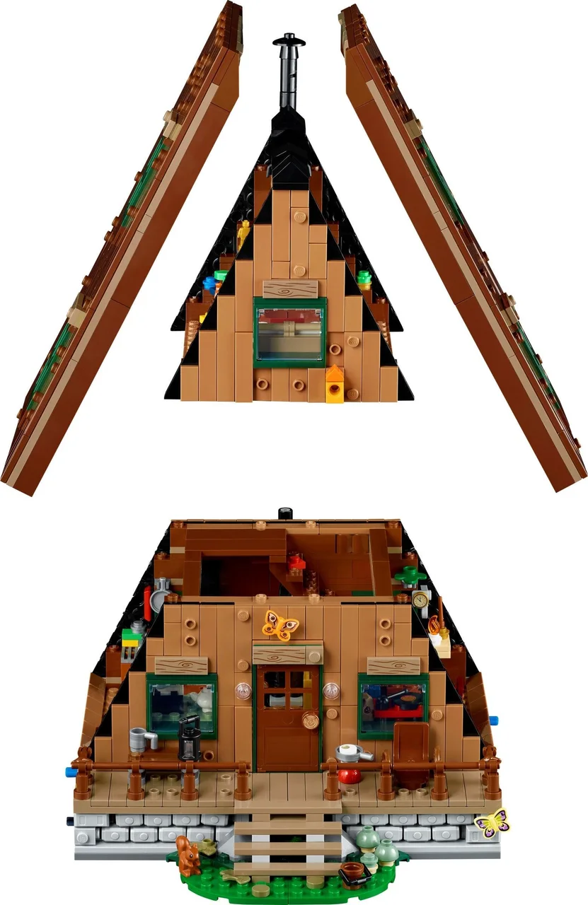 A-Frame Cabin LEGO-set afbeelding 2