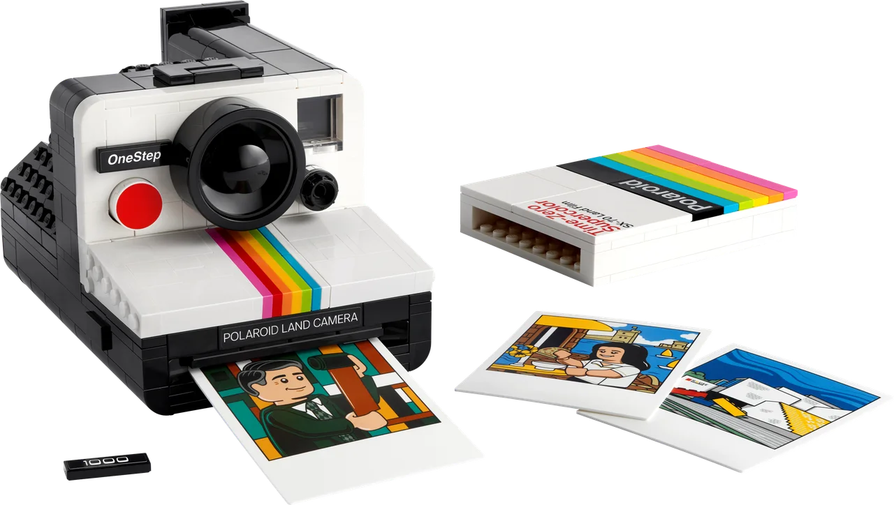 Polaroid OneStep SX-70 camera LEGO-set