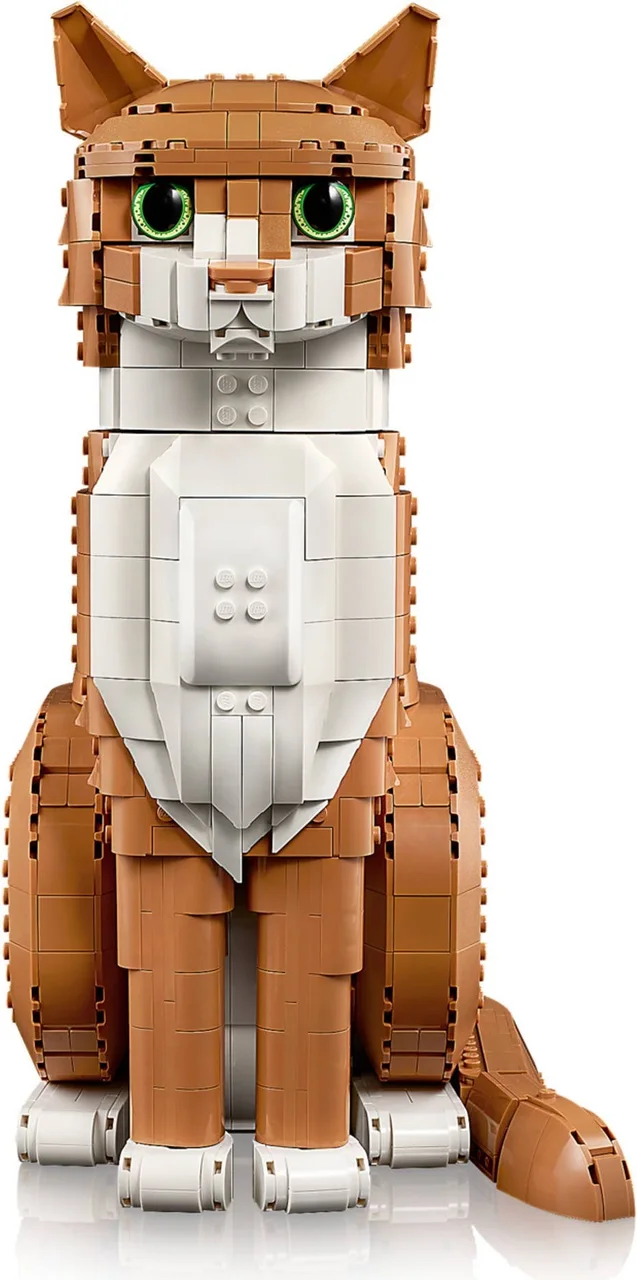 Oranje kat LEGO-set afbeelding 2