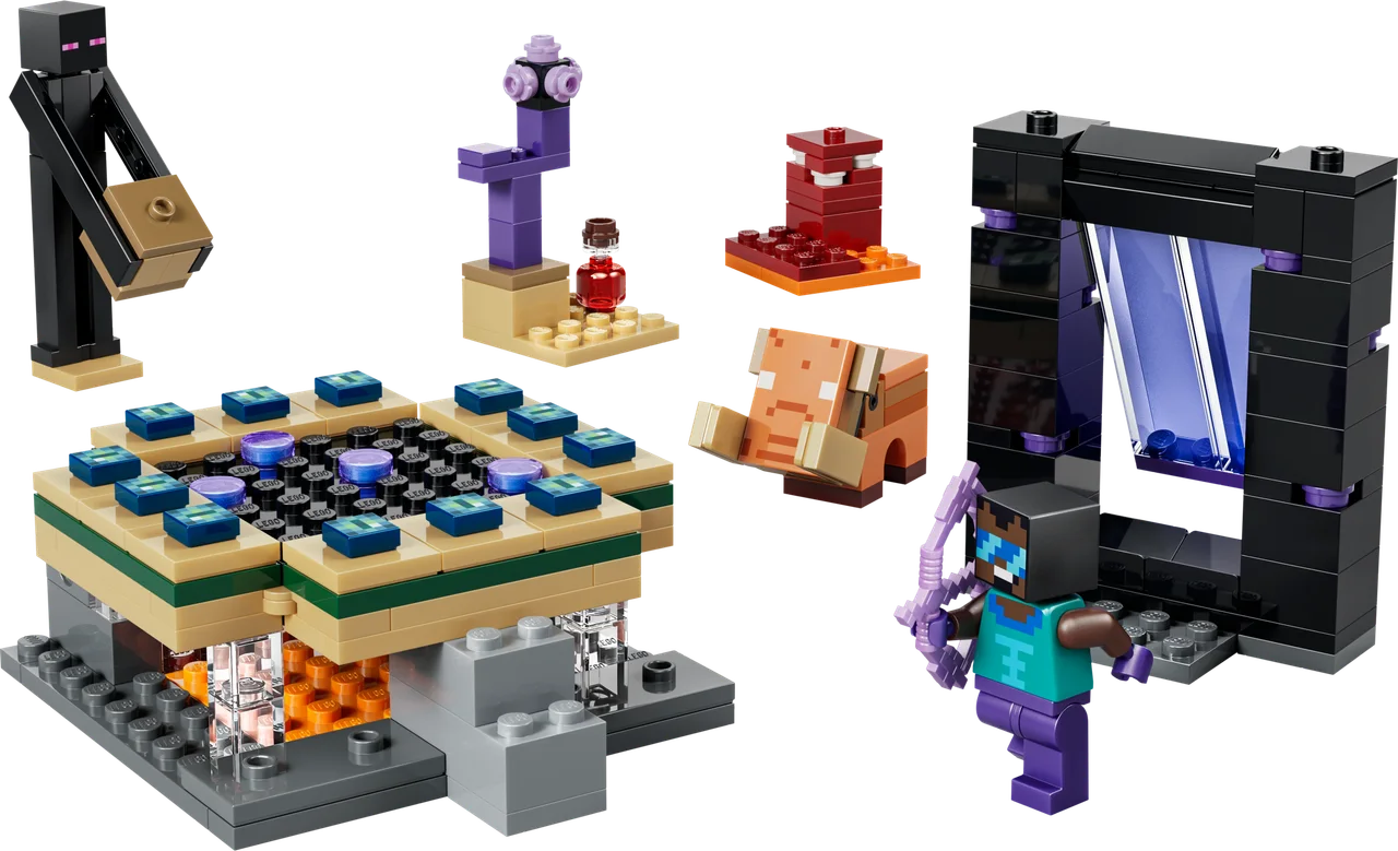 Nether & End Portal Journey LEGO-set
