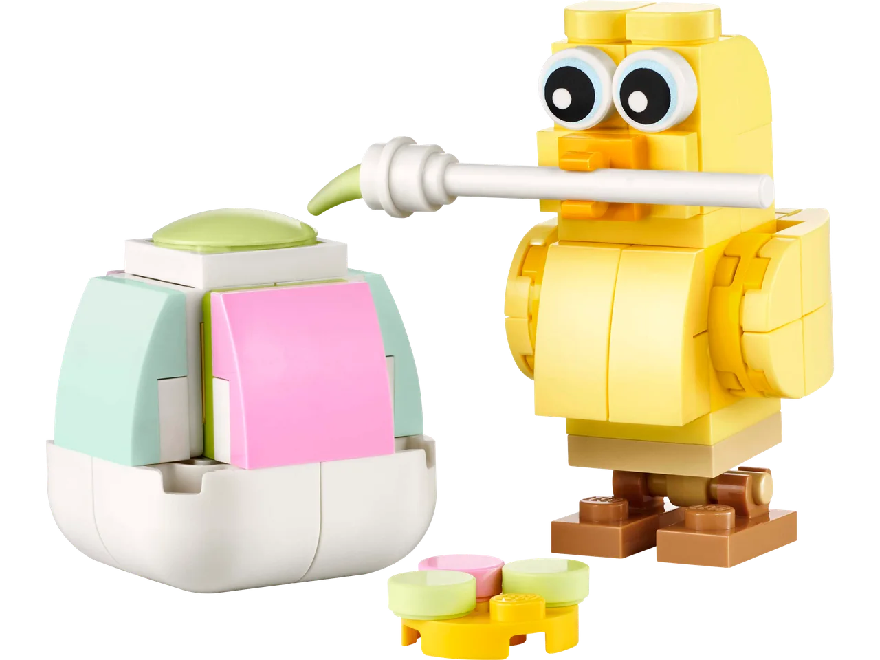 Easter Egg Chick Painting Fun LEGO-set