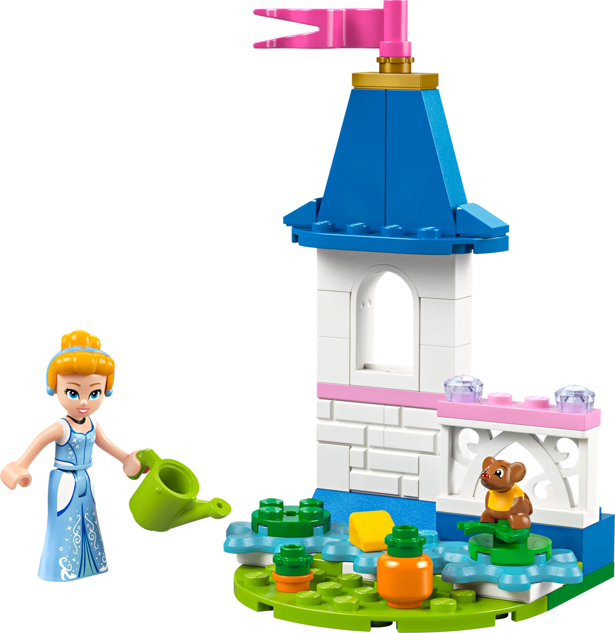 Cinderella's Mini Garden Castle LEGO-set