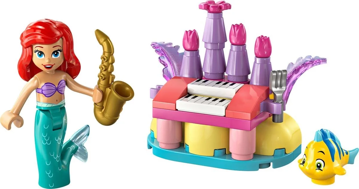 Ariel & Flounder's Birthday Music Fun LEGO-set