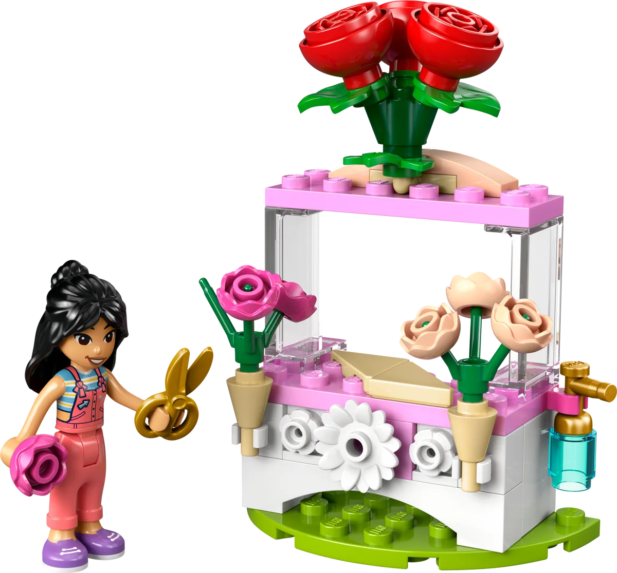 Flower Stand with Roses LEGO-set