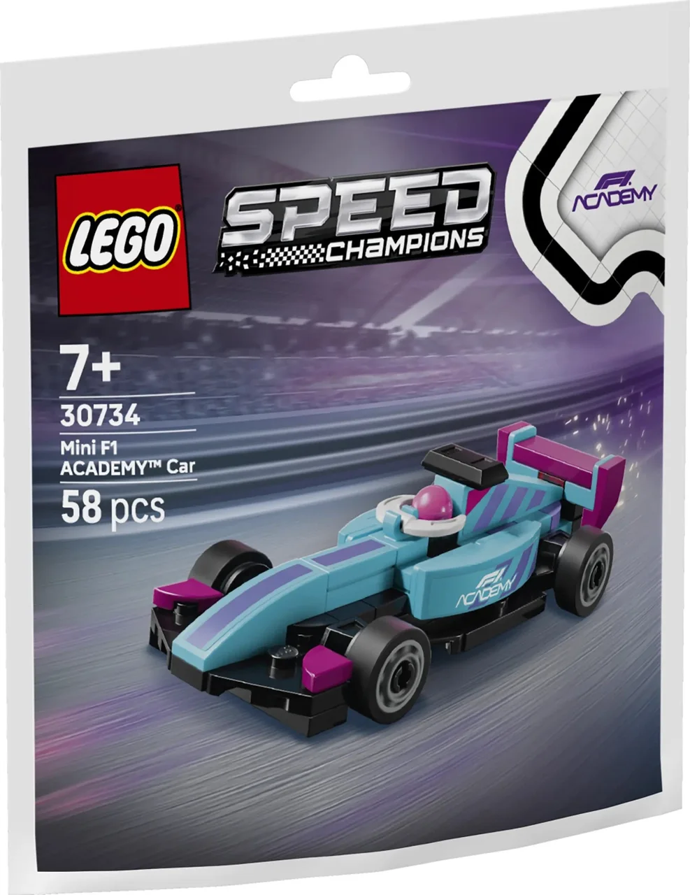 Mini F1 ACADEMY Car LEGO-set afbeelding 2