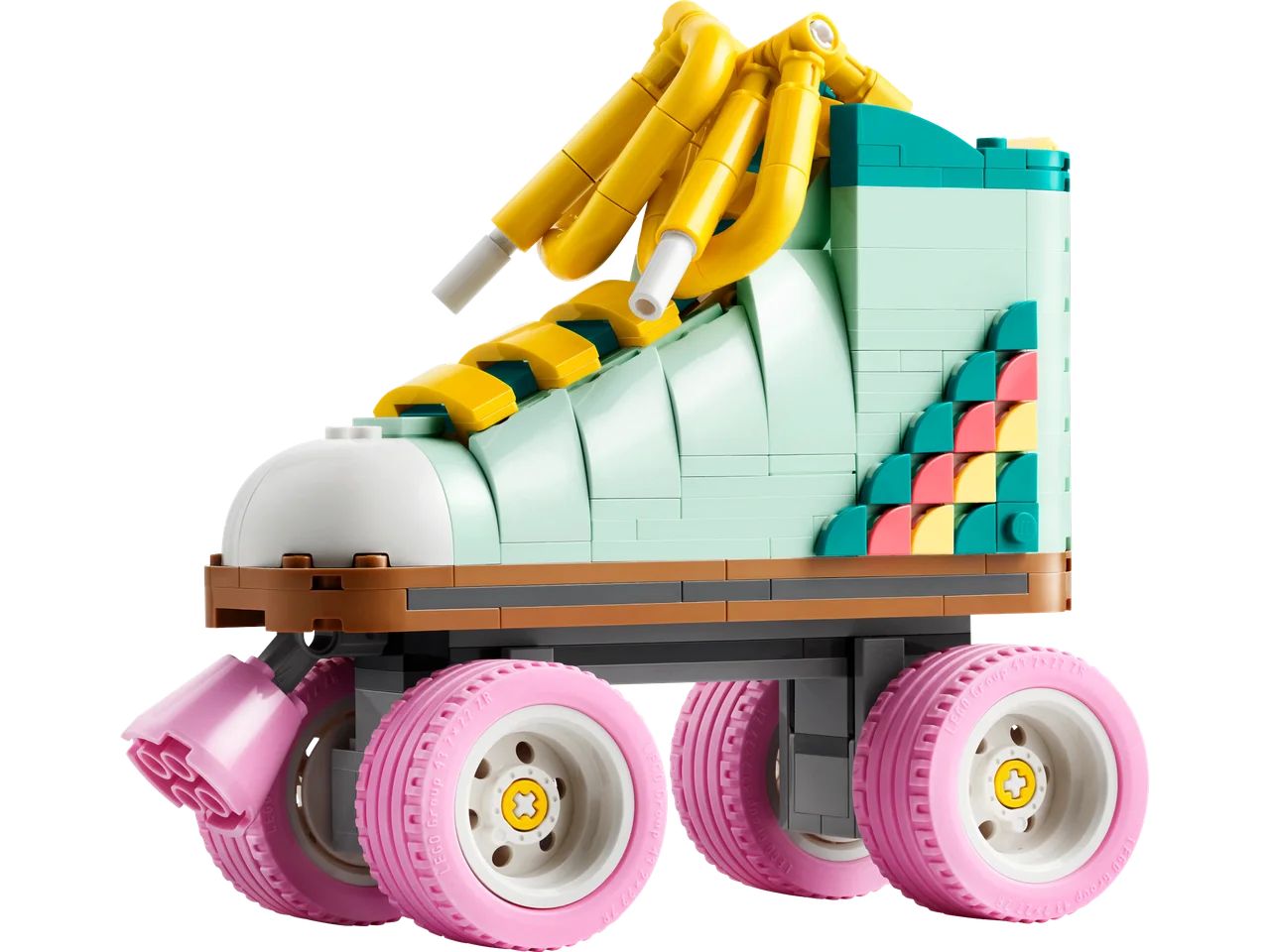 Retro rolschaats LEGO-set