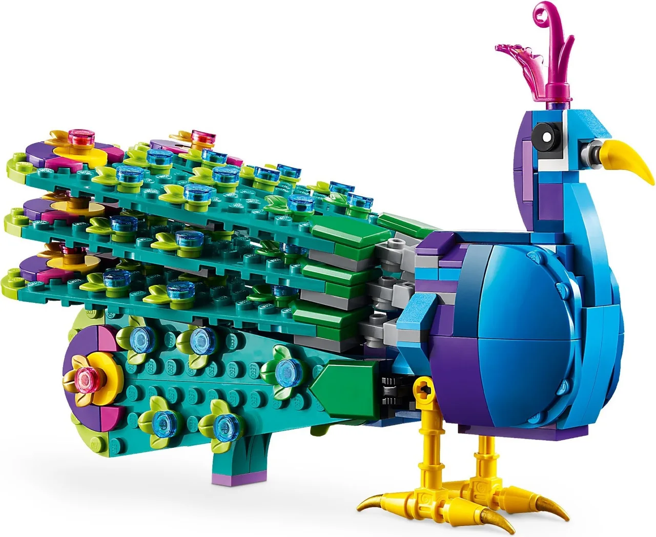 Exotische pauw LEGO-set afbeelding 2