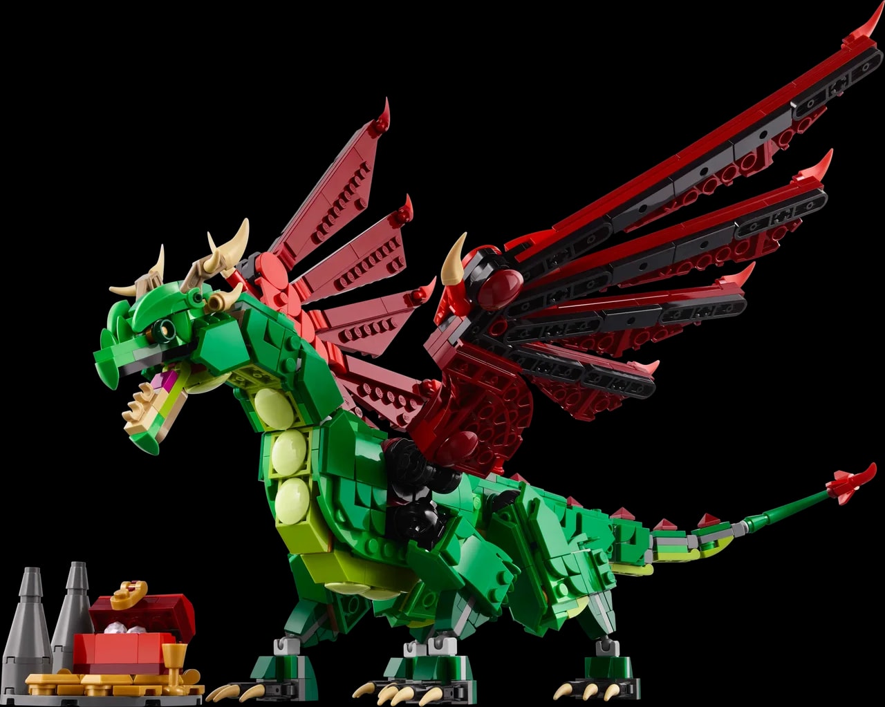 Middeleeuwse draak LEGO-set