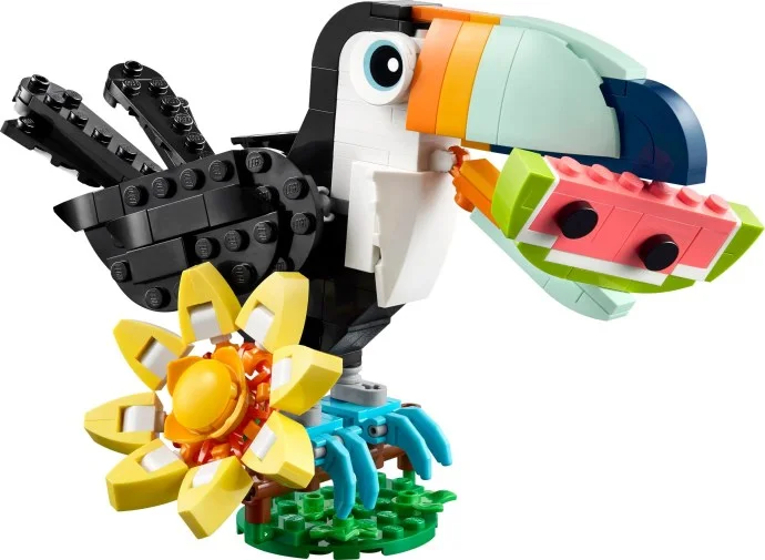 Wilde dieren: tropische toekan LEGO-set afbeelding 2
