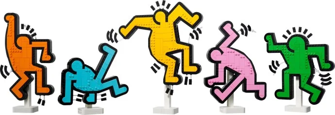 Keith Haring - Dansende figuren LEGO-set afbeelding 2