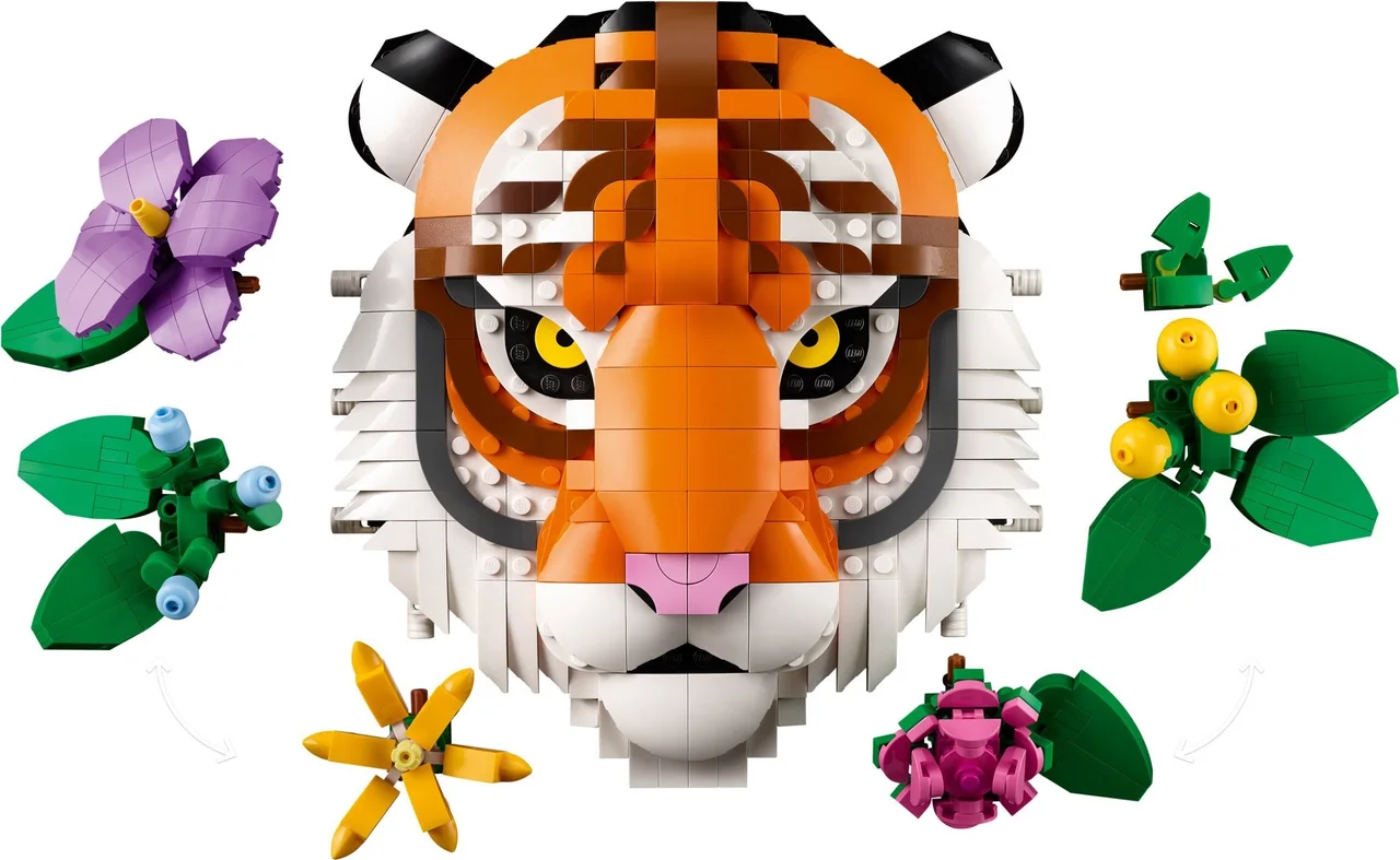De Faunacollectie - Tijger LEGO-set afbeelding 2