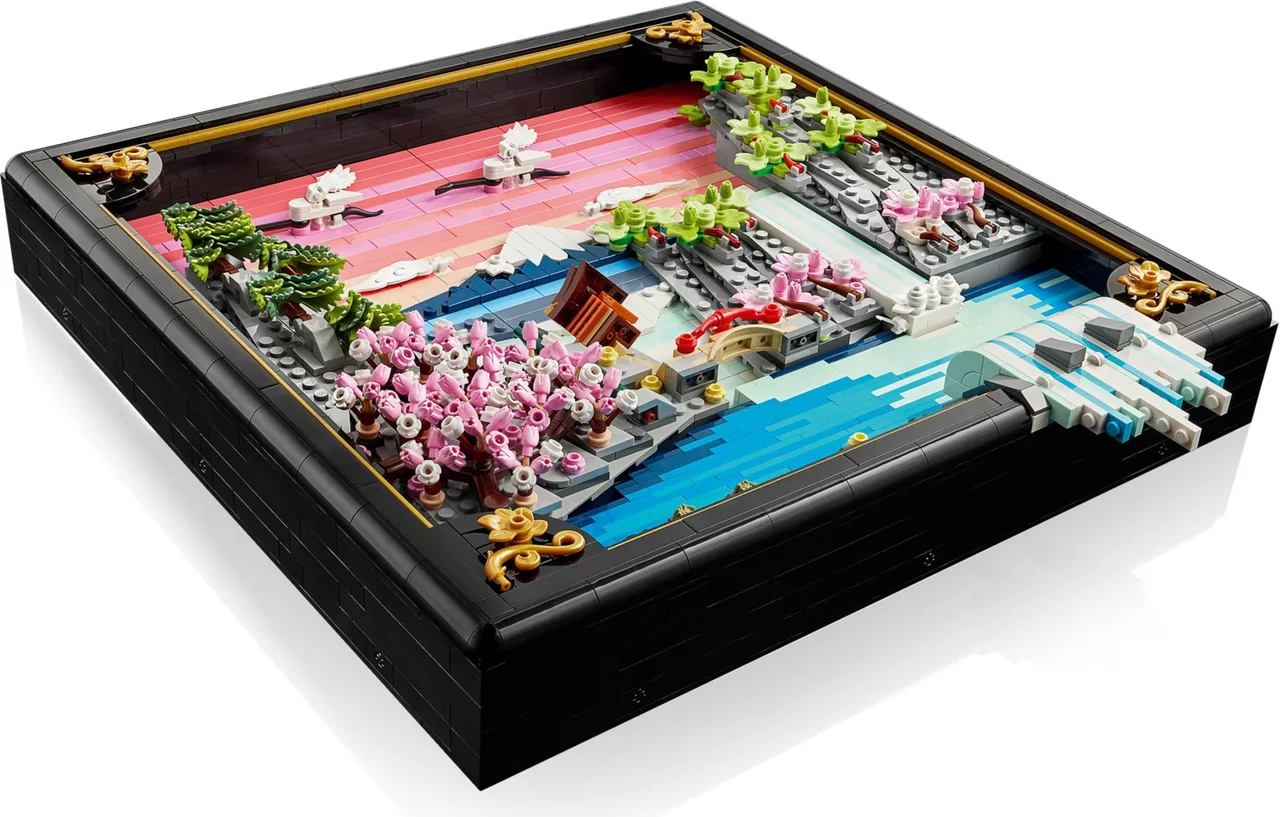 Landschap met Japanse kersenbloesems LEGO-set afbeelding 2