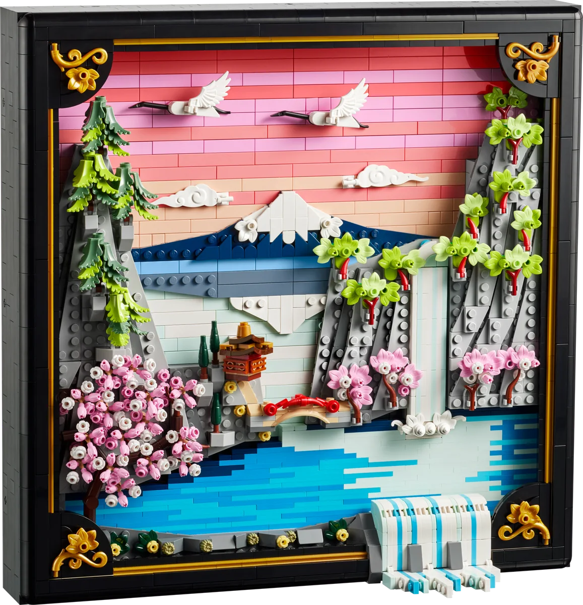 Landschap met Japanse kersenbloesems LEGO-set
